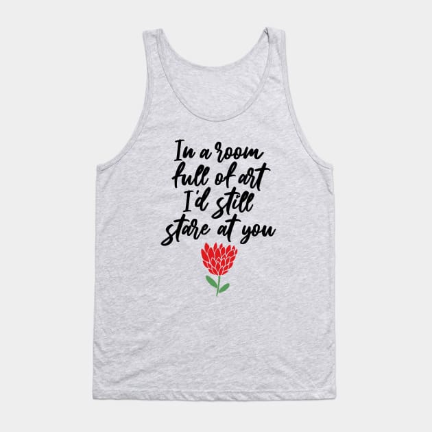 IN A ROOM FULL OF ART Tank Top by EdsTshirts